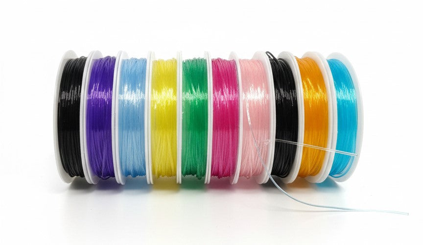 Esnek Misina 0.8 mm x 10 Metre - Takı ve Boncuk Dizme İpi