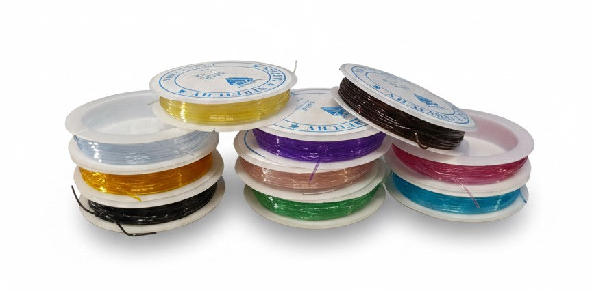 Esnek Misina 0.8 mm x 10 Metre - Takı ve Boncuk Dizme İpi