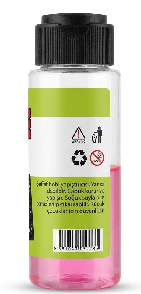 Rose Color Şeffaf Su Bazlı Mozaik ve Boncuk Yapıştırıcısı
